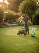 Premium Organic Summer Lawn Fertiliser 12-0-9 with Mycorrhizal Fungi for Enhanced Plant Health and Growth - Detail View