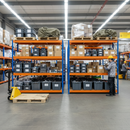 Premium Heavy Duty Industrial Shelving 1770mm High 600kg Capacity - Steel Warehouse Racking UK