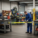 Fall Protection Ratchet Strap with Snap Hooks - 10 Metre Length