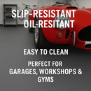 Heavy-Duty Round Dot Rubber Flooring – Non-Slip, Oil-Resistant, R11 Slip Rated – Industrial, Gym & Garage Rolls