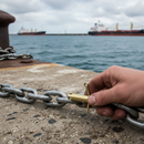 Premium Chain Pin for Securing Anchor Foot in Tail Lifts - Heavy Duty, Compat... - Detail View