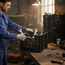 Premium Open Front Crates - Versatile Storage Solution in 3 Sizes