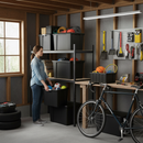 Premium Plastic Storage Boxes - 3 Sizes for Versatile Storage Solutions