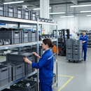 Heavy Duty Euro Containers - Grey - All Sizes Available