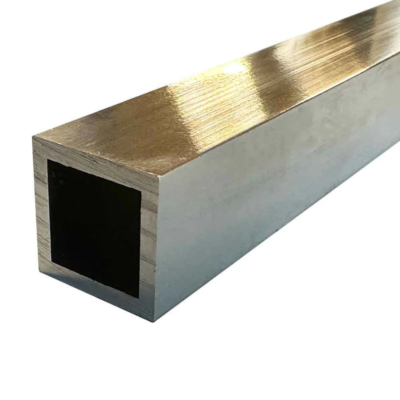 38.1mm x 38.1mm x 3.2mm Aluminium Square Tube