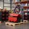 Heavy Duty Tote Boxes with Red Lids | 56L, 65L, 77L Storage UK