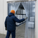 Freezer PVC Strip Curtains – Hook-On, Heavy-Duty & Temperature-Resistant Barrier