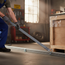 Premium 43mm Grey Bottom Strap with Closed Rave Hook, 790mm Length - High-Quality Professional Grade for Industrial and Commercial Applications