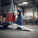 Hinged Ramp Alu 380x1000 800cc - Main Product Image