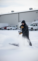 Premium Heavy Duty Snow Blaster with Ergonomic Handles and Durable Metal Edge for Efficient Snow Removal - Main Product Image