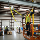 Fall Protection Ratchet Strap with Snap Hooks - 2.4 Metre Length