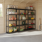 Premium Plastic Shed Shelving - 1760mm High - 20kg Capacity - Charcoal