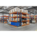 Heavy Duty Steel Shelving 2440mm High 800kg Capacity - Blue & Orange Industrial Racking