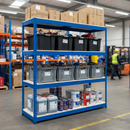 Premium 1980mm Heavy Duty Melamine Shelving | 400kg Capacity | Blue Racking UK