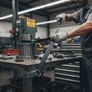 Premium Heavy Duty Bottom Strap 43mm Width and 800mm Length with Closed Rave Hook Fitting