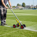 Premium Convertible Linear Aerosol Applicator for 2 or 4 Wheel Line Marking with Adjustable Spray Width - Detail View