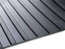 Broad Ribbed Rubber Matting Rolls for Outdoor Use