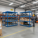 1677mm Heavy Duty Melamine Shelving | 400kg Capacity | Blue Industrial Racking UK