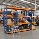 Premium Heavy Duty Garage Shelving - 1770mm High - 600kg Load Capacity - Adjustable