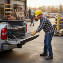 25mm wide, 800kg Premium Ratchet Strap with Soft Grip Moulded Handle and 'S' ... - Detail View