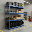 Heavy Duty Steel Shelving 1980mm High | 400kg Per Shelf | 2000kg Total Capacity | UK Industrial Racking