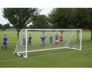 Professional Heavy Duty 60 mm Freestanding Football Goal Posts with Easy Mobility and Stability Features - Detail View