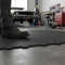 Heavy Duty Interlocking Floor Tiles with Checker Plate Surface