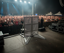 Premium Adjustable Corner Pit Barrier for Stage Safety - Lightweight, Robust, and Easy to Assemble - Main Product Image