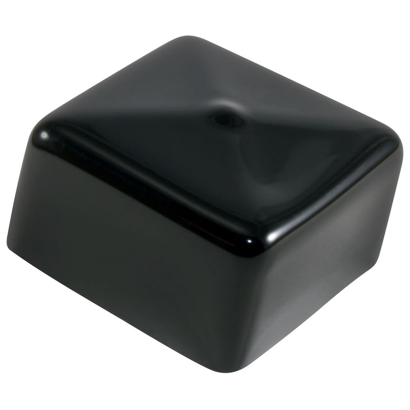 High Quality Black PVC Square Flexible Caps For Reliable Protection