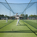 Premium 2.7m Heavy Duty Cricket Netting - UV Resistant Polypropylene with 50mm Mesh - Detail View