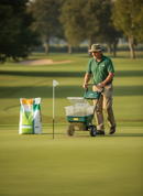 Premium Turf Fertiliser for Fine Turf Areas - 25kg with High Iron and Potassium for Optimal Health and Color Response - De...