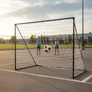 Professional High-Performance Football Goal Nets 7.32m x 2.44m with Durable Polyethylene Material and Runback Options - Ma...