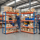 Premium Heavy Duty Industrial Shelving 2440mm High | 400kg Capacity | Steel Racking