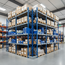 Pack of 8 Heavy Duty 900mm Uprights for Shelving Units