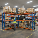 Heavy Duty Industrial Shelving - 1980mm High - 400kg Load Capacity