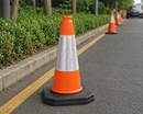 One-Piece Traffic Cone – 460mm Height | Heavy Duty | UK Road Compliant
