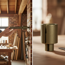 Premium Brass Top Adaptor for 27mm Curtain Poles - Durable and Reliable Installation Solution