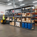 Premium Industrial Shelving - 1800mm High - 200/280kg Capacity - Grey