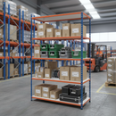 Premium Industrial Shelving 1980mm High | 340kg Capacity | Melamine Racking