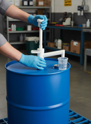 Premium Heavy Duty Drum Pump for 200L Containers - Ergonomic Design, 400ml Output per Stroke, and Chemical Resistant Mater...