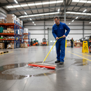 Professional 1m Roller Squeegee for Efficient Water Removal, Heavy Gauge PVC Skin and Soft Sponge Core, Ideal for Turf Mai...