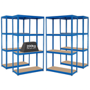 Premium Heavy-Duty Boltless Garage Shelving Unit – 280 kg Per Shelf | Ideal For Warehouse & Stockroom