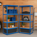 Premium Heavy-Duty Boltless Garage Shelving Unit – 280 kg Per Shelf | Ideal For Warehouse & Stockroom