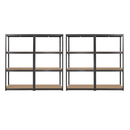 Premium Heavy-Duty Boltless Garage Shelving Unit – 280 kg Per Shelf | Ideal For Warehouse & Stockroom