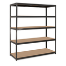 Premium Heavy-Duty Boltless Garage Shelving Unit – 280 kg Per Shelf | Ideal For Warehouse & Stockroom