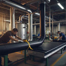 Premium Nitrile Insulation Adhesive Tape - Strong Vapour Barrier, Flexible, Self-Adhesive, Flame-Retardant for Thermal Con...