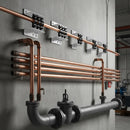 Premium Adjustable Pipe Anchors for Secure Fixing - Corrosion Resistant Mild Steel with BZP or Black Powder Coated Finish ...