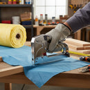 Professional Heavy Duty Staple Gun with Easy Squeeze Mechanism, Durable Chrome Finish and All-Steel Construction for Versa...