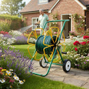 Premium Domestic Hose Reel with 100m Capacity for 1/2 Inch Hose - Heavy Duty Steel Construction - Main Product Image