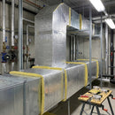 High-Performance Non-Combustible Stone Wool Insulation Mat for HVAC Systems with Reinforced Foil Backing and Class O Fire ...